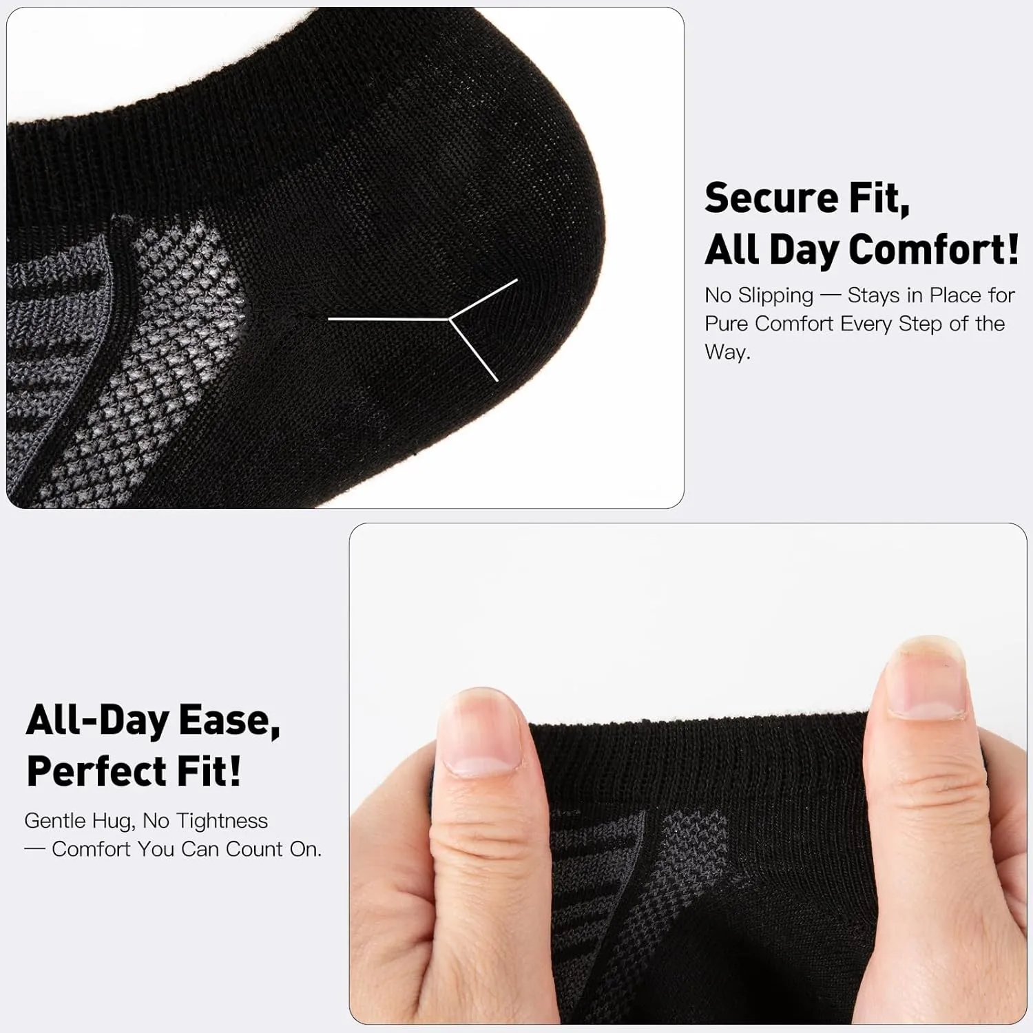 30 Pairs Lightweight Low Cut Socks Men/Women - Breathable Bulk Thin No Show Socks for Men Value Classical Pack