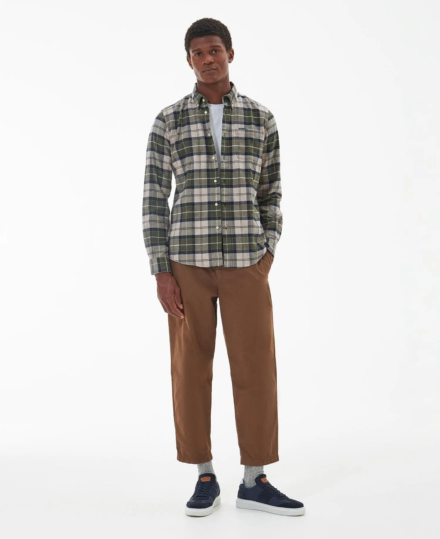 Barbour Kyeloch Tailored Shirt - FOREST MIST