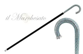 Luxury Walking stick Encrusted with hundreds Aquamarine Crystals
