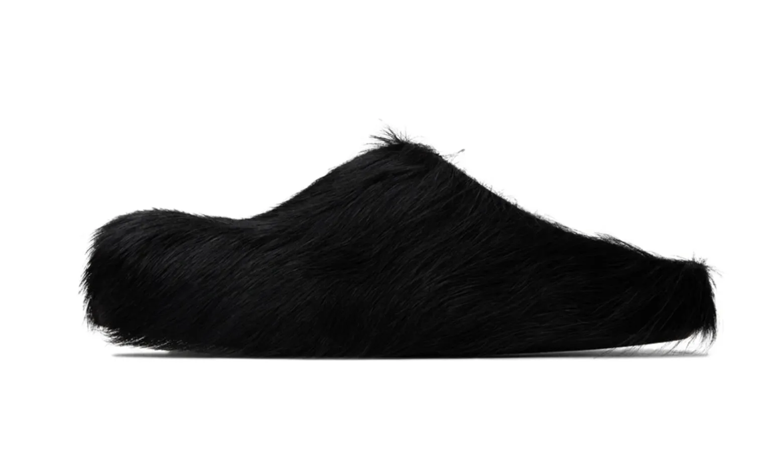 Marni Fussbet Sabot Loafers Black