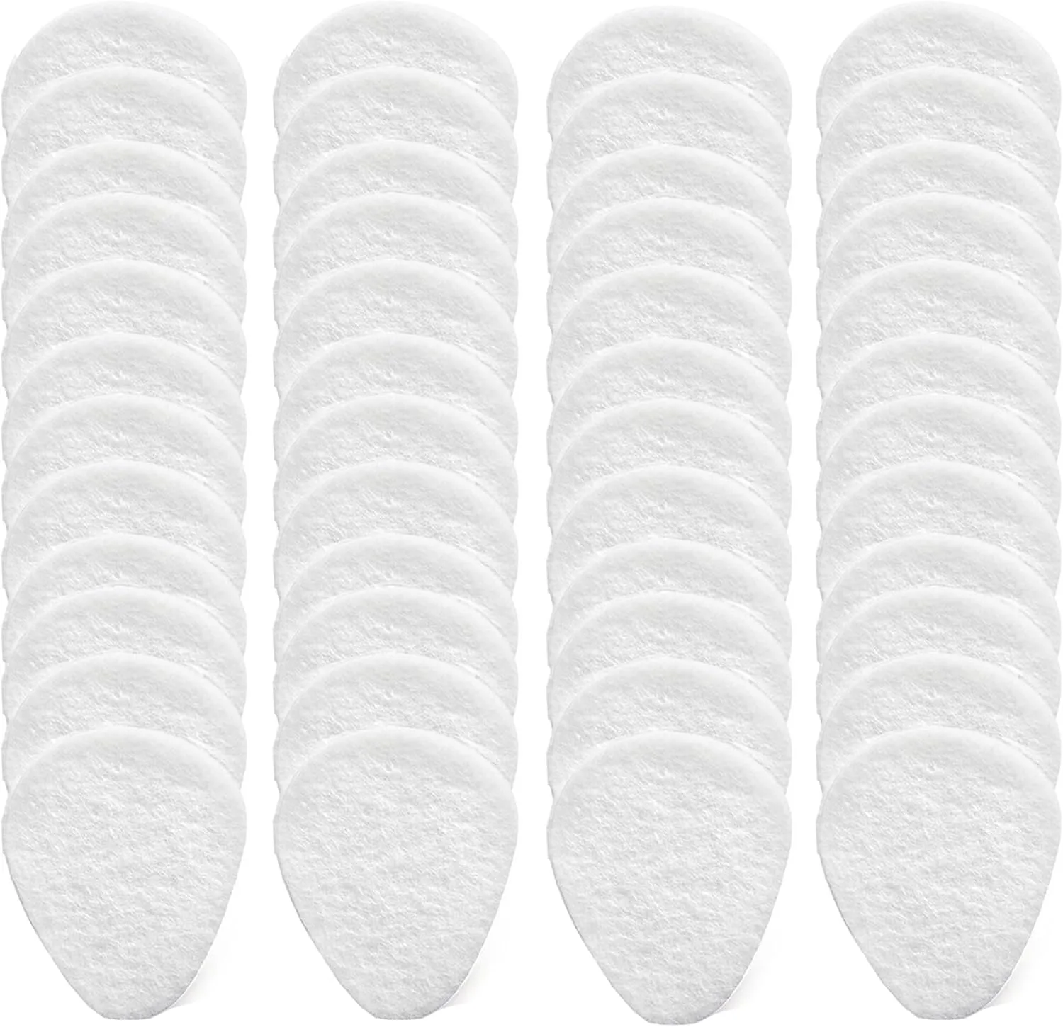 Metatarsal Pads Felt Foot Pads for Pain Relief for Women & Men [1/4" Thick] Ball of Foot Cushions, Metatarsalgia, Forefoot and Sole Support, Mortons Neuroma (One Size Fits All, 48, Count)