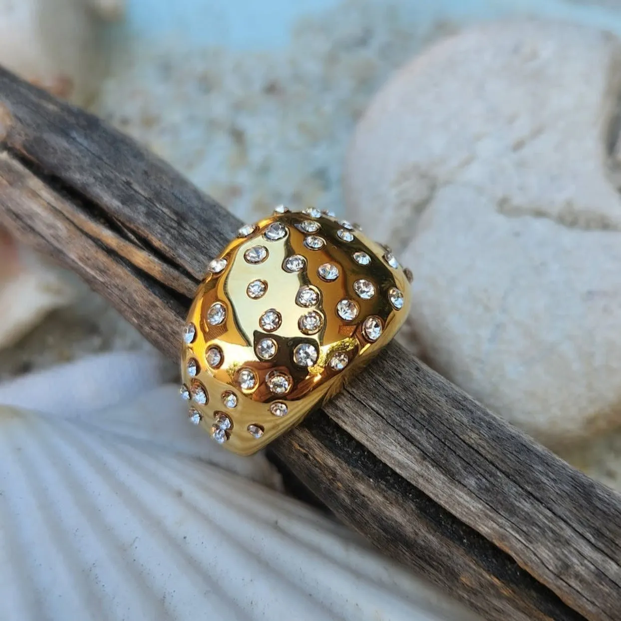 NIGHT STARS  -  18K WATERPROOF RING