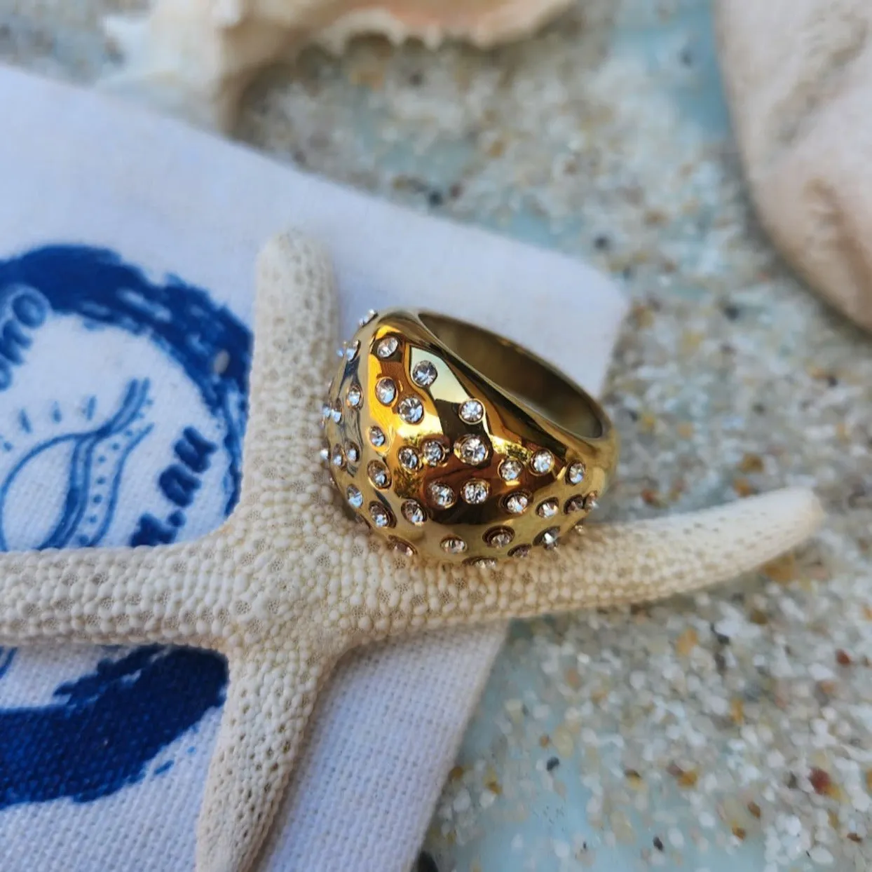 NIGHT STARS  -  18K WATERPROOF RING