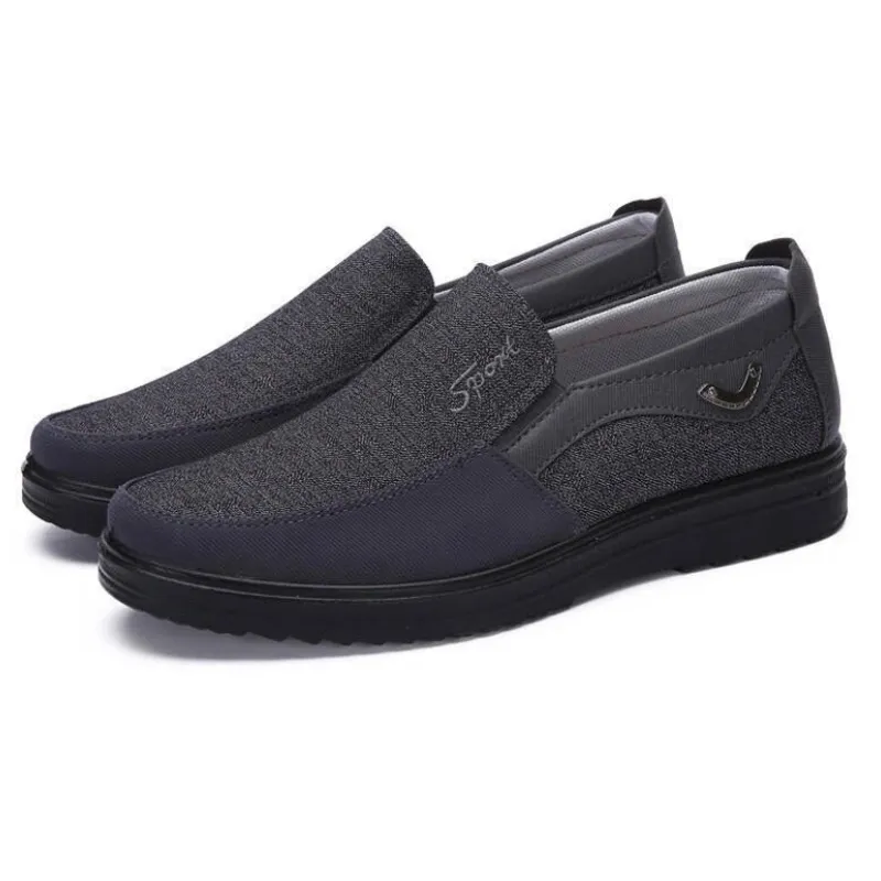 OCW Orthopedic Men Shoes Comfortable Canvas Lightweight Summer Casual Loafers