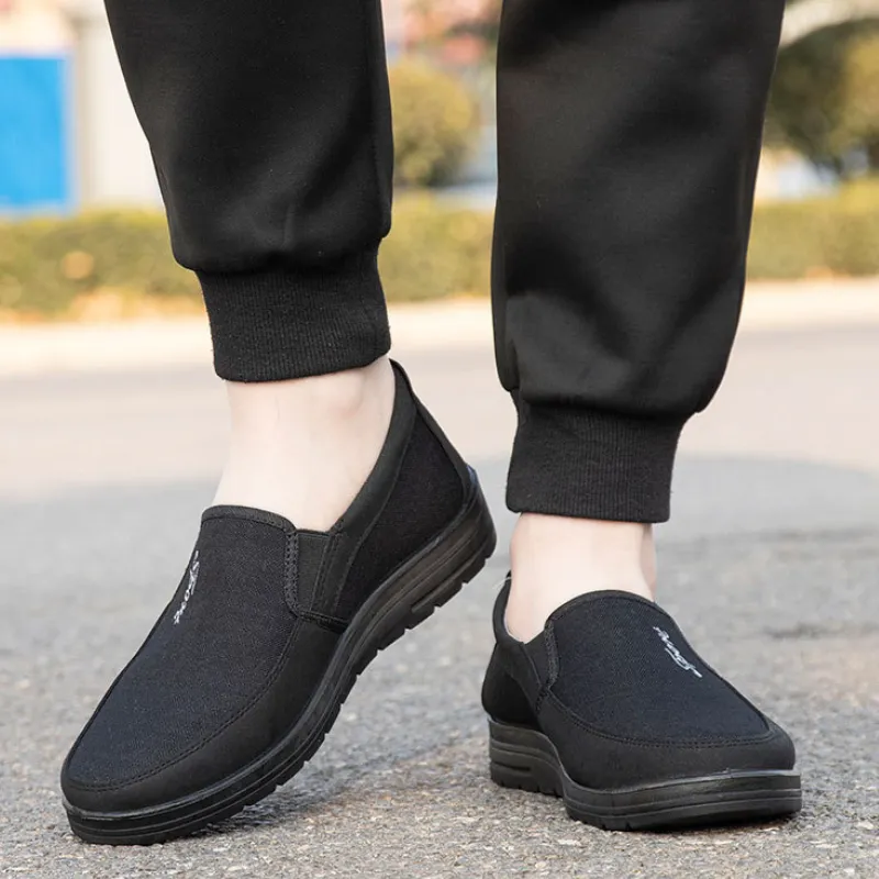 OCW Orthopedic Men Shoes Comfortable Canvas Lightweight Summer Casual Loafers