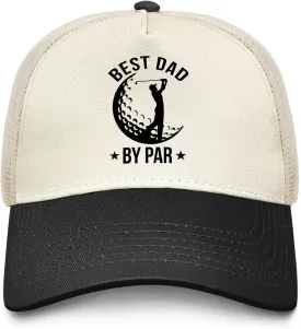 Over Par and Under The Influence Hat Golfer Gifts for Men for Men Golf Birthday Gifts for Mens