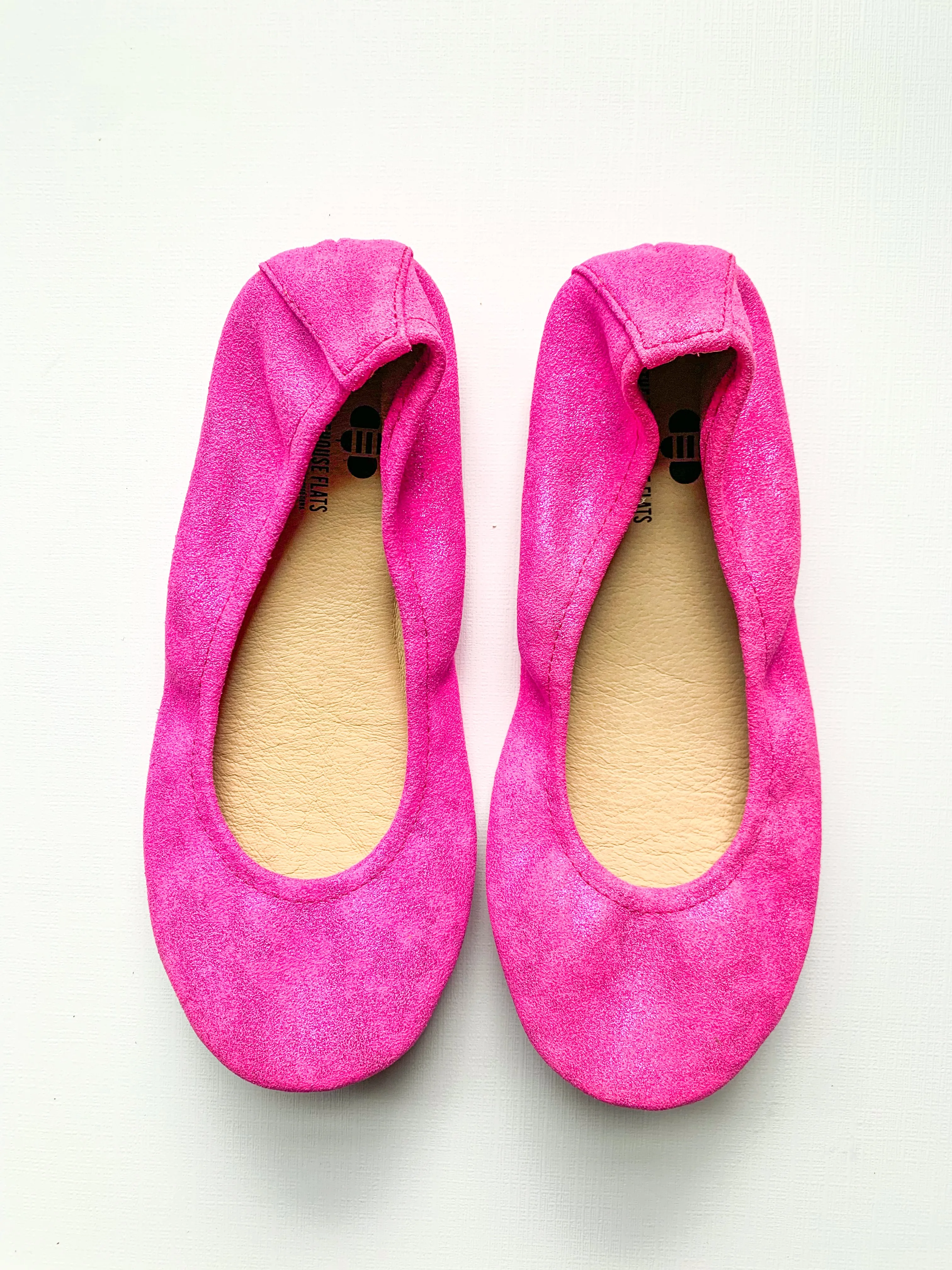 Pink Neon Suede Glam